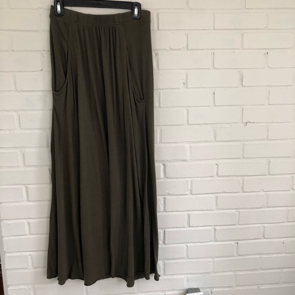 Free People Beach mad cool maxi skirt